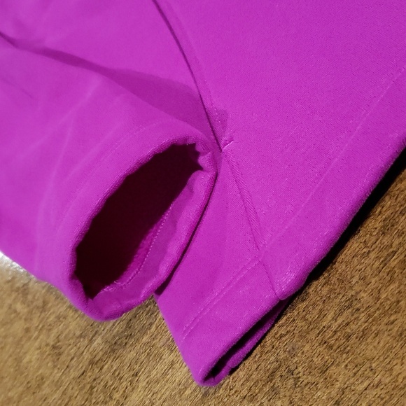 Under Armour Pink/ Purple Cold Gear Fleece Zip Pullover Small - Picture 4 of 9